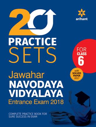Arihant 20 Practice Sets Jawahar Navodaya Vidyalaya Entrnace Exam for class VI